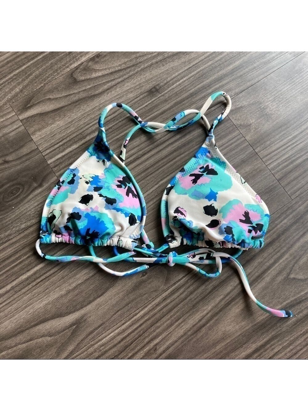 Volcom Triangle Floral Swimsuit Top